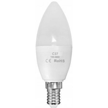 DomenoLED LED žárovka LED E14 mléčná 9W bílá Teplá bílá