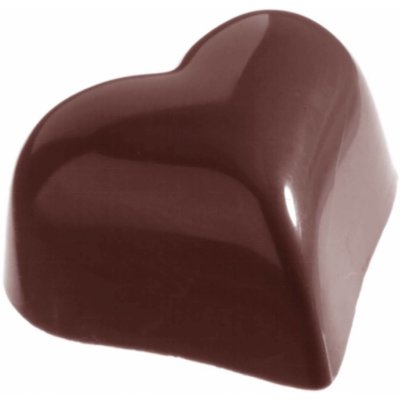 Chocolate World Forma na pralinky srdce 30x36x19mm