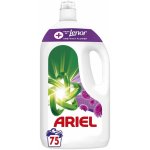 Ariel +Touch Of Lenor Amethyst Flower tekutý prací prostředek 75 PD 3,75 l – Zboží Mobilmania