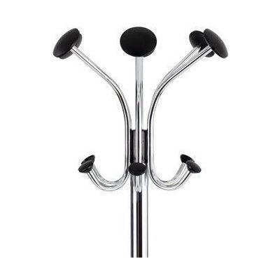 Stojanový věšákkovová tyčplastové koncovkyALBA"Chromy"chromový – Zboží Mobilmania