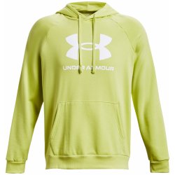 UA Rival Logo Hoodie neon žlutá