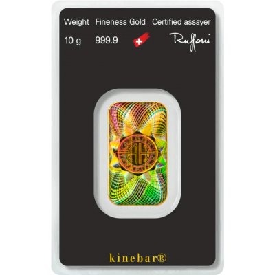 Heraeus investiční zlatý slitek Kinebar 10 g – Zboží Dáma