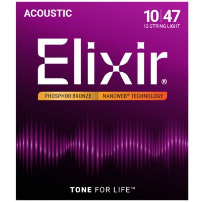 Elixir struny pro 12-ti strunnou kytaru – Zbozi.Blesk.cz