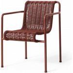 HAY Zahradní židle Palissade Cord Dining Armchair, Iron Red – Hledejceny.cz