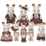 Sylvanian Families 5848 Velká rodina chocolate králíčků sada ke 40. výročí – Zboží Dáma