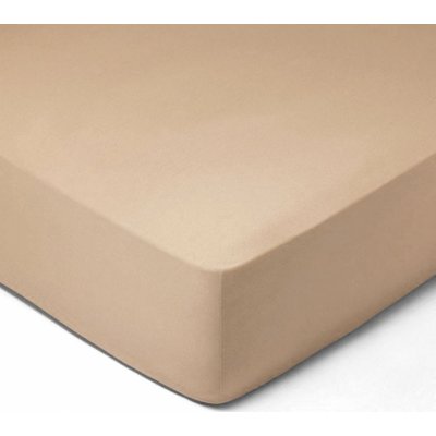 Forbyt Prostěradlo Jersey capucino 90x220 – Zboží Mobilmania