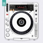 Doto Design Skin CDJ 800 FULL COLORS White – Zboží Živě