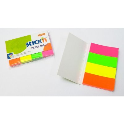 Stick´n Bloček samolepící 50x20, neon. mix 4x50l /21205/ – Hledejceny.cz