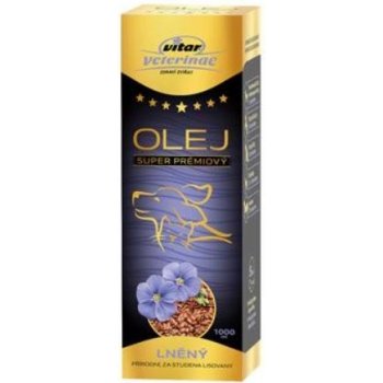 Vitar Veterinae Lněný olej 1000 ml