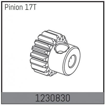 Absima 1230830 Motor Pinion 17T