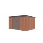 G21 Zahradní domek GRAH 915 340 x 269 cm hnědý – Hledejceny.cz