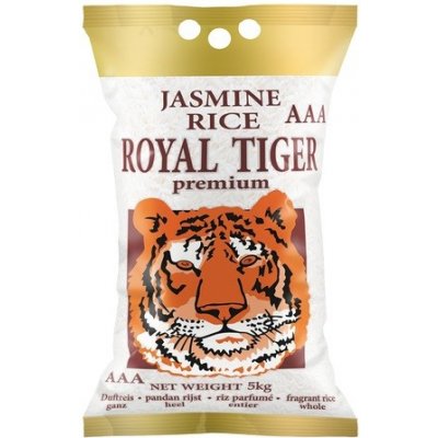 Royal Tiger premium jasmínová rýže Kambodža AAA 5 kg – Sleviste.cz