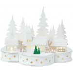 Markslöjd Vánoční dekorace Wonderland 30 x 5 x 22 cm – Hledejceny.cz