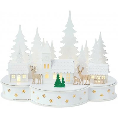 Markslöjd Vánoční dekorace Wonderland 30 x 5 x 22 cm – Hledejceny.cz