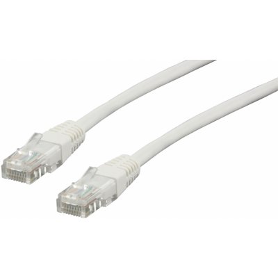 Valueline UTPCAT510WHITE UTP CAT5e, zástrčka RJ45 - zástrčka RJ45, 10m, bílý