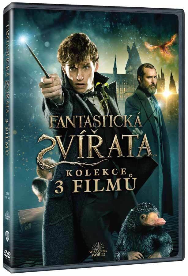 Fantastická zvířata 1-3 / Kolekce DVD