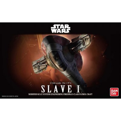 Bandai Model Kit Plastic SW 01204 Slave I 1:144