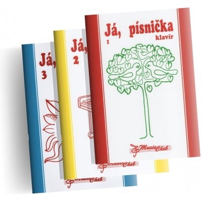 Já, písnička 1. – 3. díl – klavírní zpěvníky (sada produktů) – Hledejceny.cz