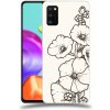 Pouzdro a kryt na mobilní telefon Samsung Pouzdro ACOVER Samsung Galaxy A41 A415F s motivem Flower