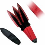 Chladné Zbraně "RED RAIN" - 3ks s pouzdrem – Zboží Mobilmania