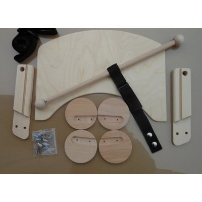 Jitro Pultík + stabilizační botky- Buk - bez laku – Zboží Mobilmania