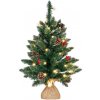 Nexos Vánoční stromek s osvětlením 60 cm 30 LED