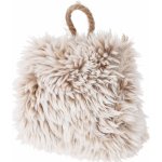 H&L Dveřní zarážka Cube 15x10x15cm, béžová – Zboží Dáma