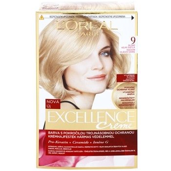 L'Oréal Excellence 9 velmi světlá blond 172 ml