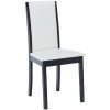 Jídelní židle Kondela Venis New wenge / bílá