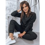 Dstreet dámská tepláková souprava Fitt černá AY0791 – Zboží Dáma