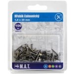 hřebík čalounický 20x1,8mm (100ks) – Zbozi.Blesk.cz