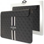 Guess PU 4G Printed Stripes 15-16", black 57983114179 – Zboží Živě