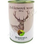 Bohemia Pet Food Zvěřinové maso ve vlastní šťávě 400 g – Hledejceny.cz