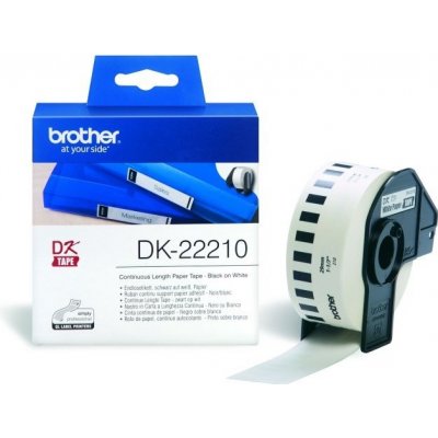 Brother 29mm x 30,48m, 1x10 štítků Dk-22210 – Zboží Mobilmania