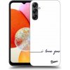 Pouzdro a kryt na mobilní telefon Samsung Pouzdro Picasee ULTIMATE CASE Samsung Galaxy A14 4G A145R - I love you