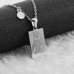 Mabell Dámský náhrdelník z chirurgické oceli CZ2214239-BARC45 – Zboží Dáma