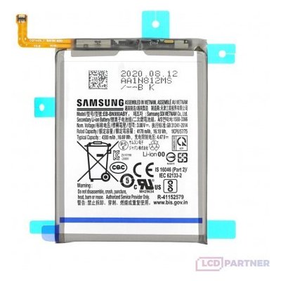 Kryt Samsung Galaxy Note 20 SM-N980F zadní šedý – Zboží Mobilmania
