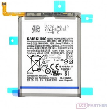 Kryt Samsung Galaxy Note 20 SM-N980F zadní šedý