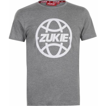 Misc Zukie Classic Logo T Shirt Mens Grey Globe