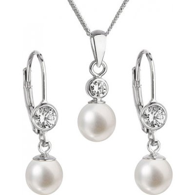 Pavona perlová souprava z říčních perel bílá 29006.1 – Zboží Mobilmania