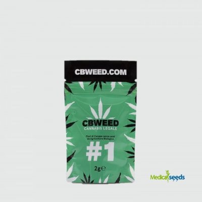 CBweed #1 0,5% THC 2 g – Zboží Dáma