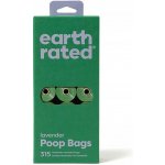 Earth Rated Sáčky na psí exkrementy s vůní levandule 21 rolí x 15 sáčků – Zboží Mobilmania
