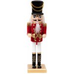 Vánoční figurka NUTCRACKER louskáček s činely 30 cm 836102 Homla.com – Zboží Dáma