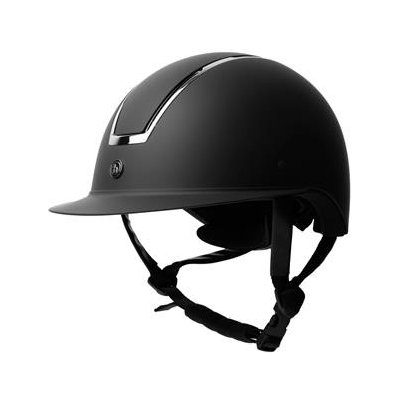 Horze Jezdecká přilba Atmos Metallic II černá – Zboží Dáma
