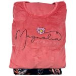Magnolia dámské mikroplyšové dlouhé růžové – Zbozi.Blesk.cz