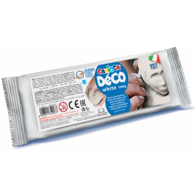 Carioca Déco bílá samotvrdnoucí modelovací hmota 1 kg – Zboží Mobilmania