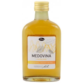 Pleva Medovina z lesního medu placatice 0,2 l