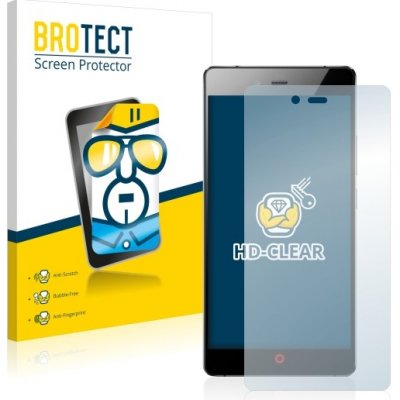 2x BROTECTHD-Clear Screen Protector ZTE Nubia Z9 Max