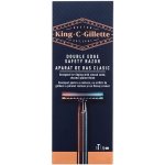 Gillette King Double Edge + 4 ks hlavic – Zbozi.Blesk.cz