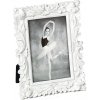 Klasický fotorámeček WALTHER SAINT GERMAIN retro rám 13x18 dřevo, bílá